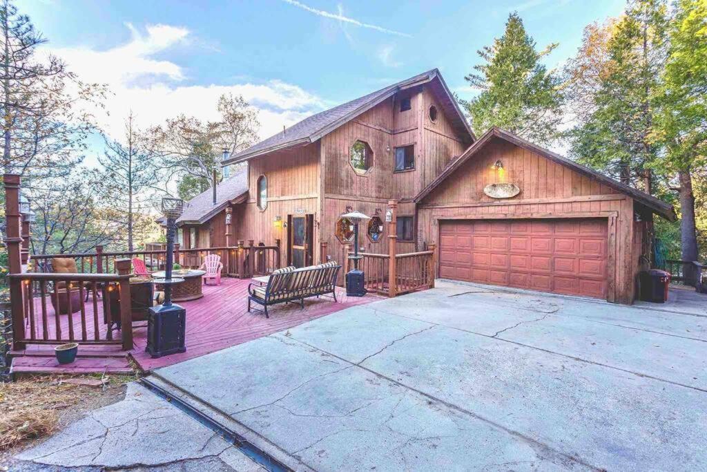 Lakeview 3-Story Winter Home Crestline Exterior foto